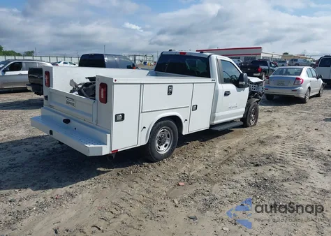2020 Ford F250 Xl/Xlt из США, поврежденный, VIN 1FDBF2A64LED5269